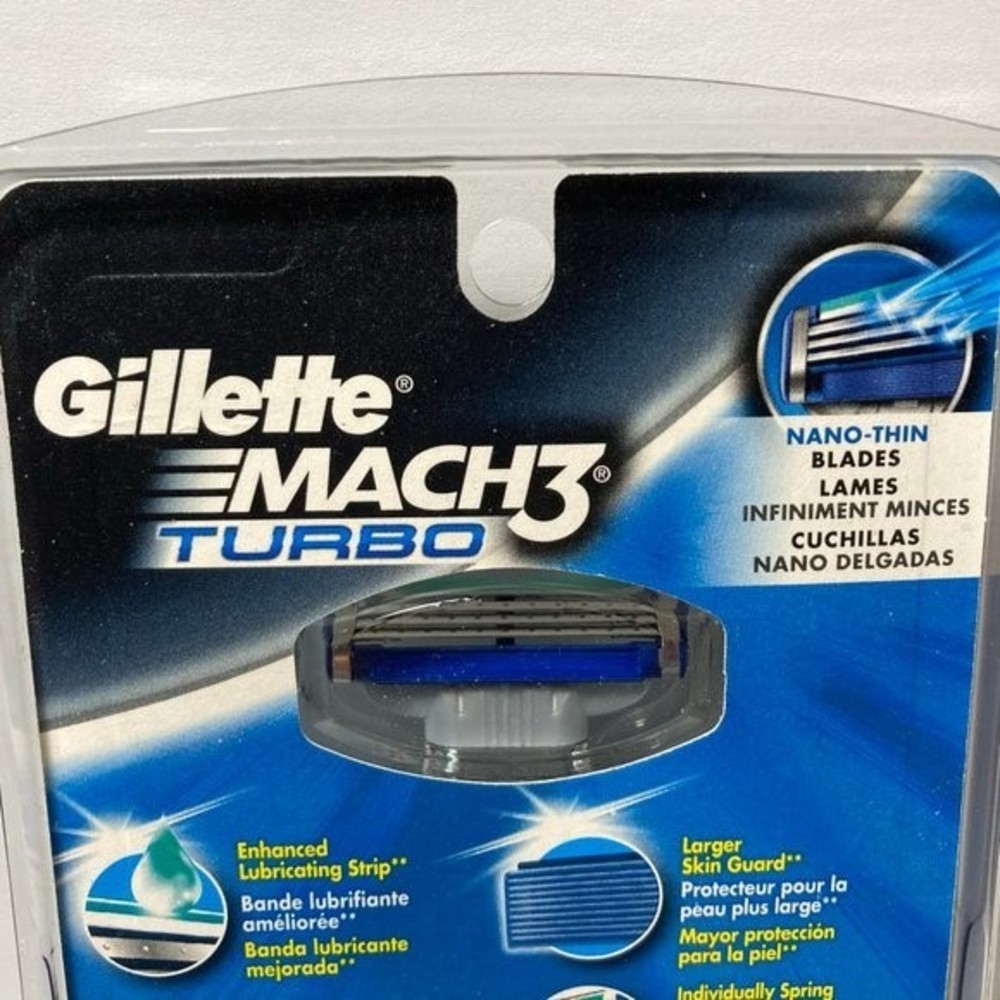 Gillette Mach 3 Turbo Men's Razor - Picture 8 of 16
